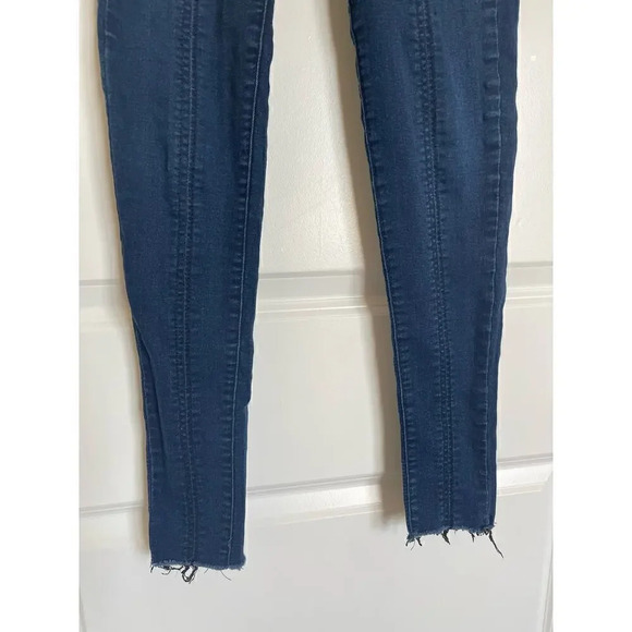 Free People Blue Straight Leg Jeans - Picture 3 of 7